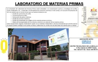 NOTIO: ENSAYOS DE MATERIAS PRIMAS