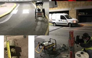 EXTRACCIÓN DE TESTIGOS Y CAMPAÑA GEOFÍSCA CON GEORRADAR EN EL AEROPUERTO DE SEVILLA