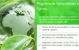 ayudas sostenibilidad
