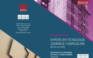 CURSO DE EXPERTO EN TECNOLOGÍA CERÁMICA Y EDIFICACIÓN