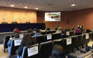 VISITA DE LOS ALUMNOS DE LA ESCUELA DE ARTE FRANCISCO ALCÁNTARA