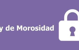 Ley morosidad subvenciones