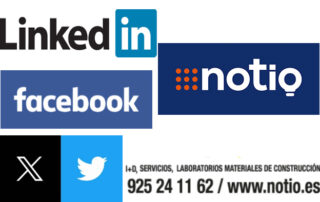 Presencia de NOTIO en las redes sociales