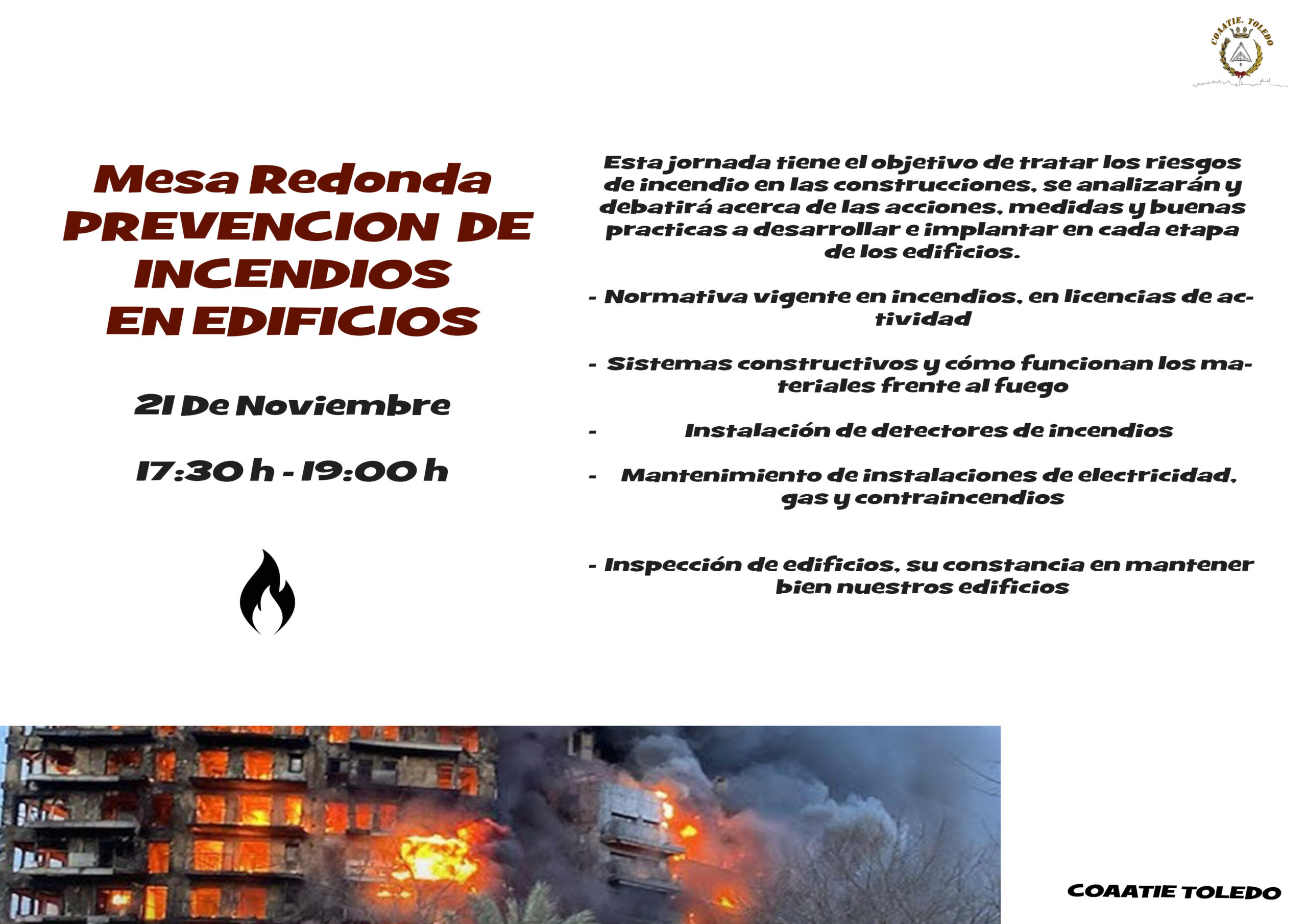 NOTIO EN LA MESA REDONDA DEL COAATIE