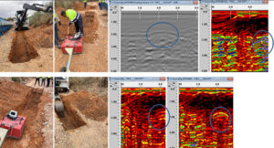 Estudios de georradar