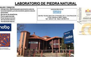 Ensayos de Piedra Natural