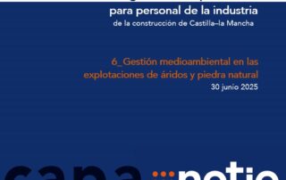 Capacitación: Gestión Medioambiental Canteras